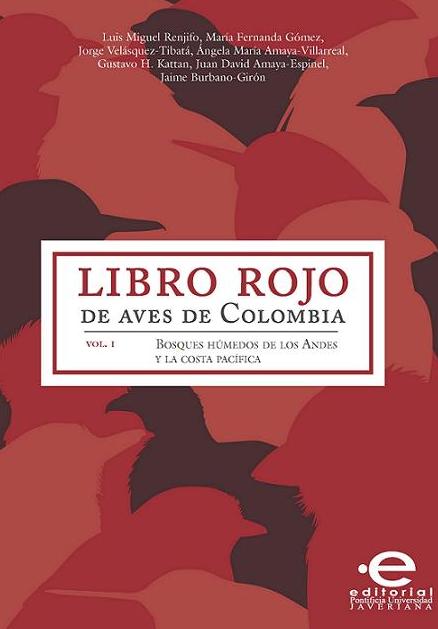 Portada Libro Rojo de Aves Colombia2014