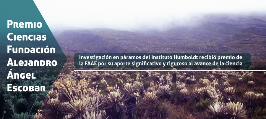 Premio FAAE delimitacion Paramos del Humboldt